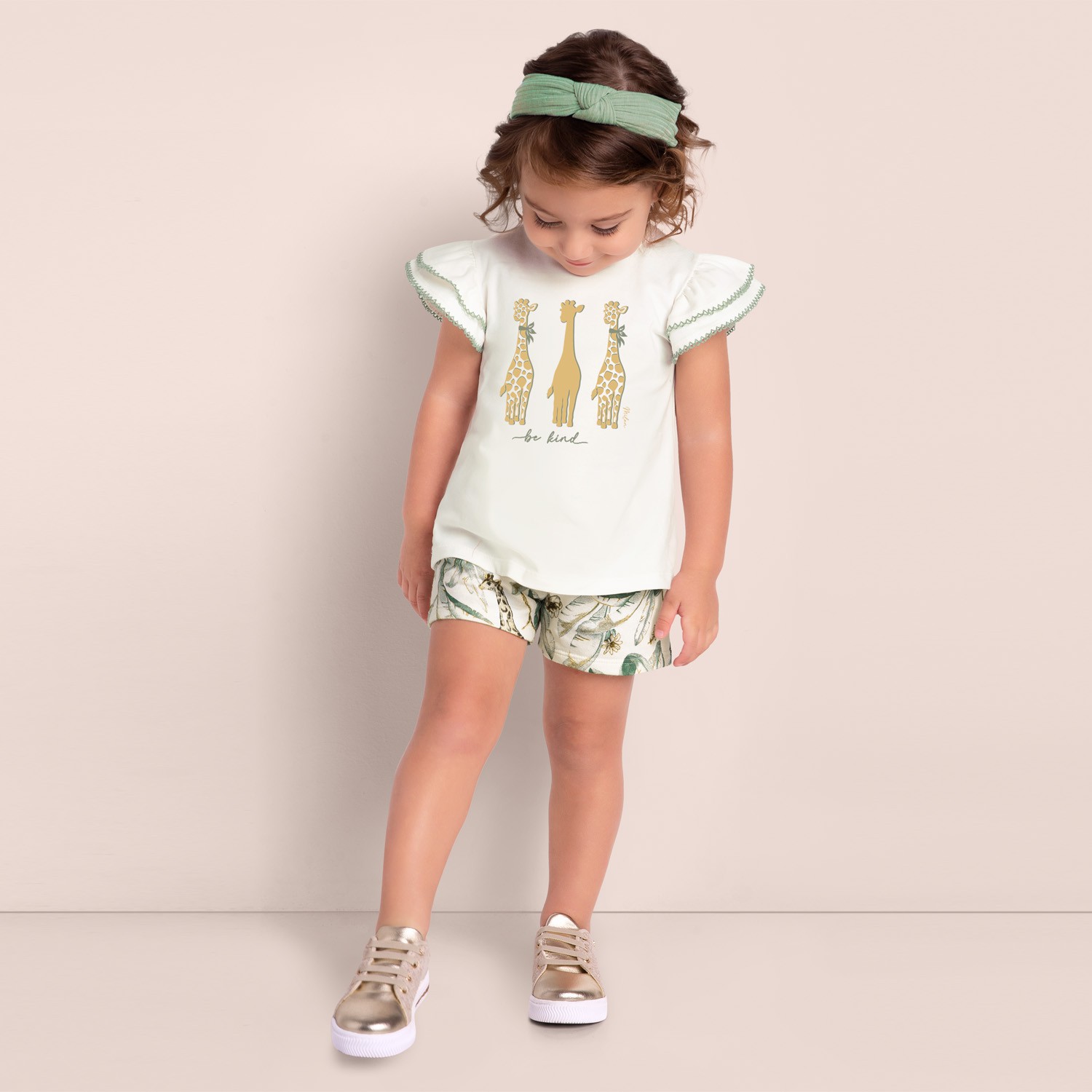 Conjunto Infantil de Moletom para Meninas Blusa + Calça - Milon - Alecrim  Kids