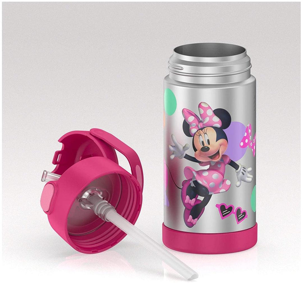 Garrafa Térmica Thermos ® 355ml Funtainer Minnie Empório da Garrafa