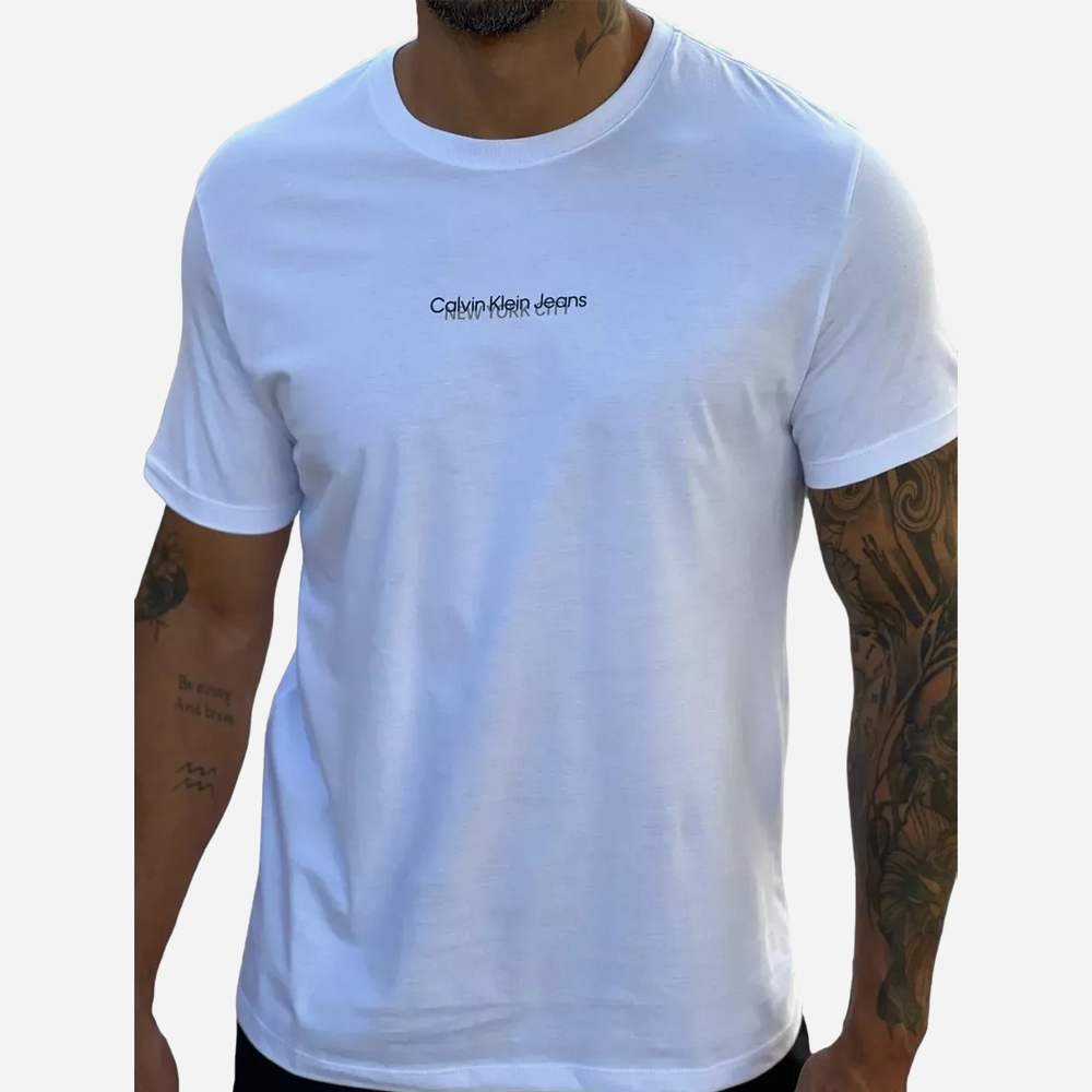 Camiseta Calvin Klein Jeans New York City CM4OS01TC486