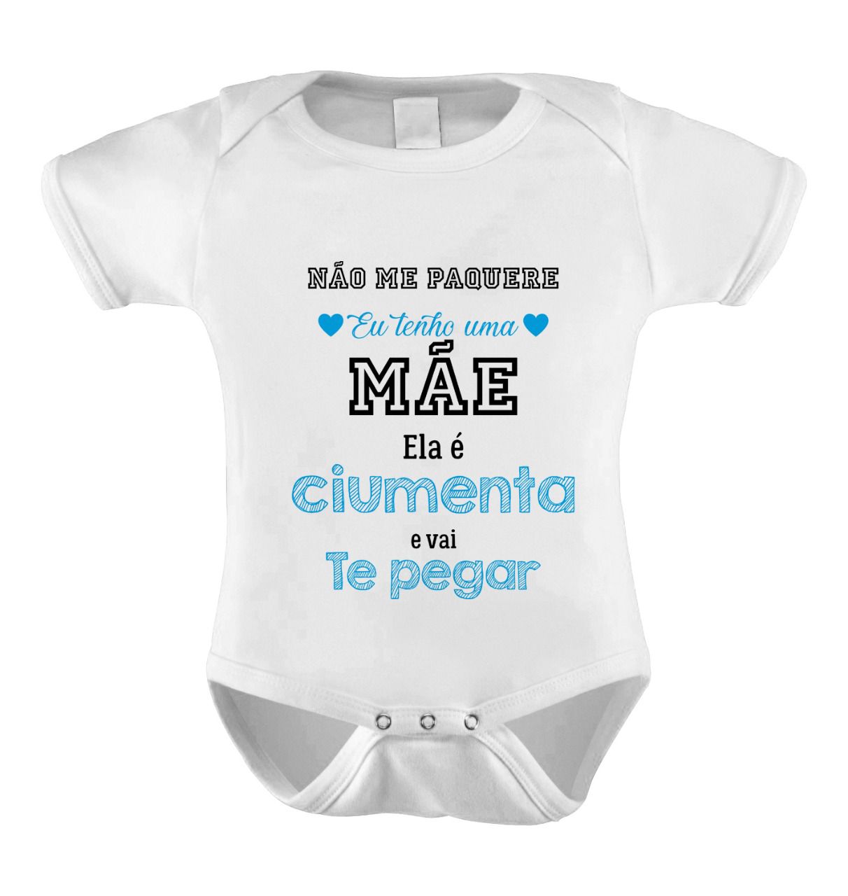 Body ou Camiseta Personalizada - Mãe Ciumenta - Belita Mimos - Enxoval para  Bebê e mimos para bebe, loja de bebe