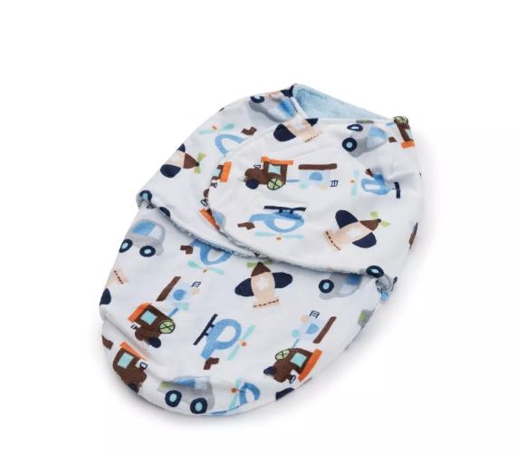 Cueiro SwaddleMe Ajustável com velcro Belita Mimos Enxoval para