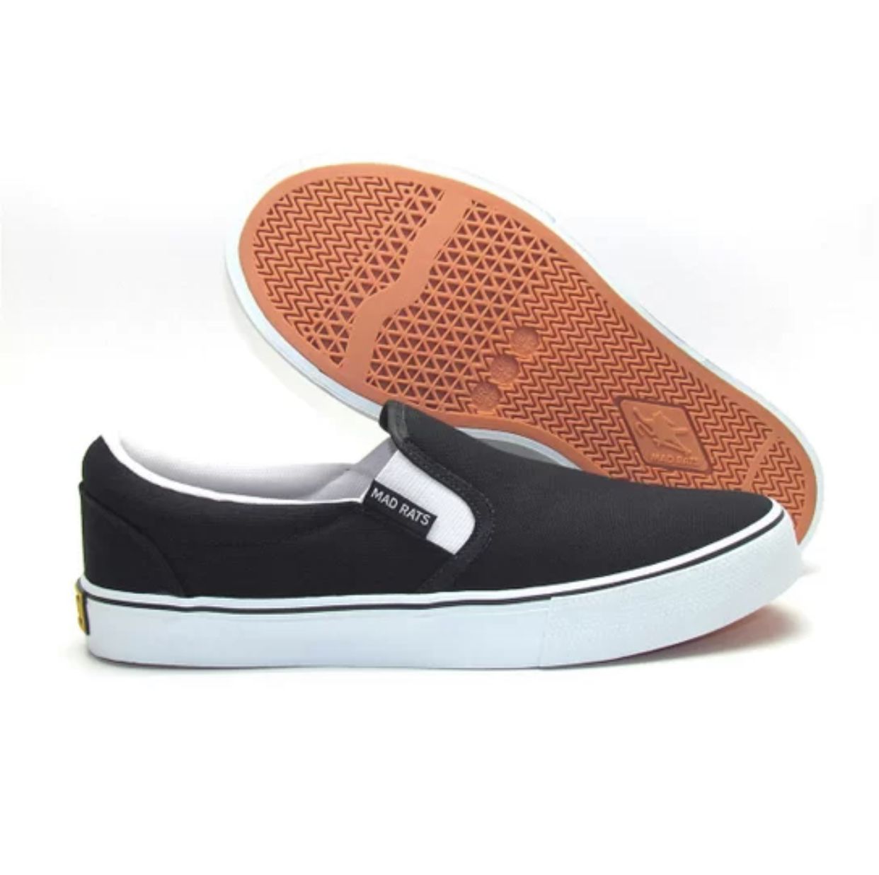 TÊNIS MAD RATS SLIP ON PRETO