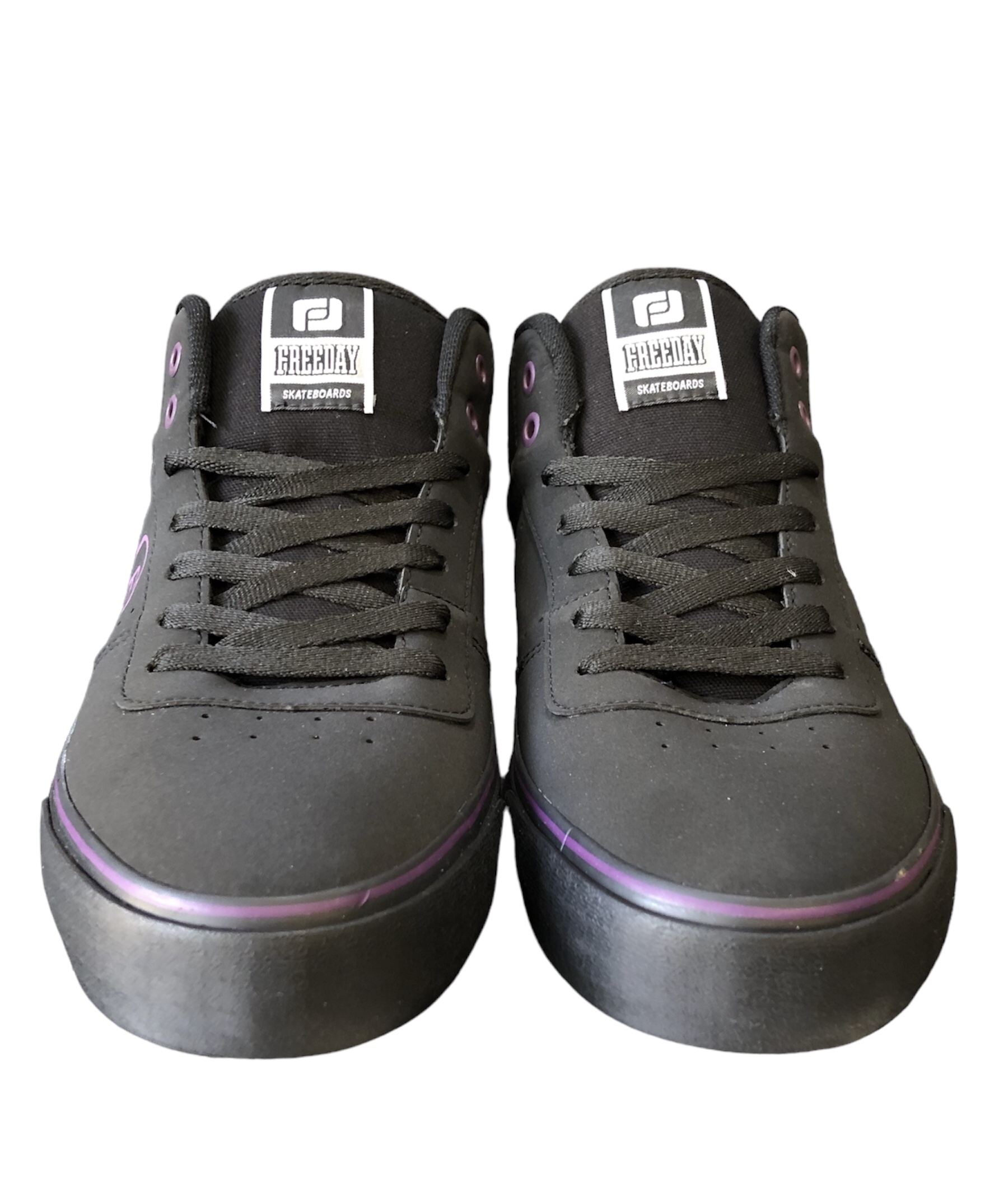 Tênis Freeday Vulcano Mid Preto/Purple Refletivo | Bang Life Skate