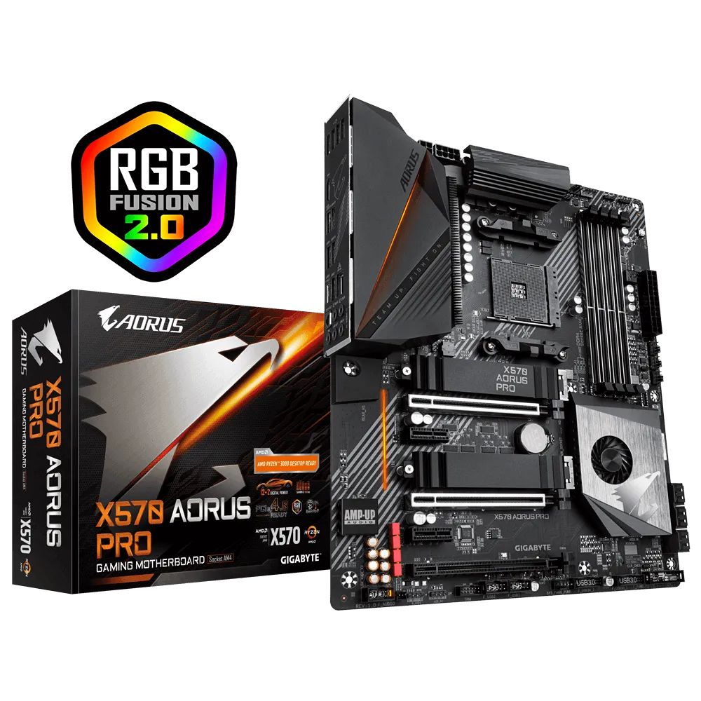 Placa Mãe Gigabyte X570 AORUS PRO, Wi-Fi, DDR4, ATX, AM4 - Tertz - Tertz