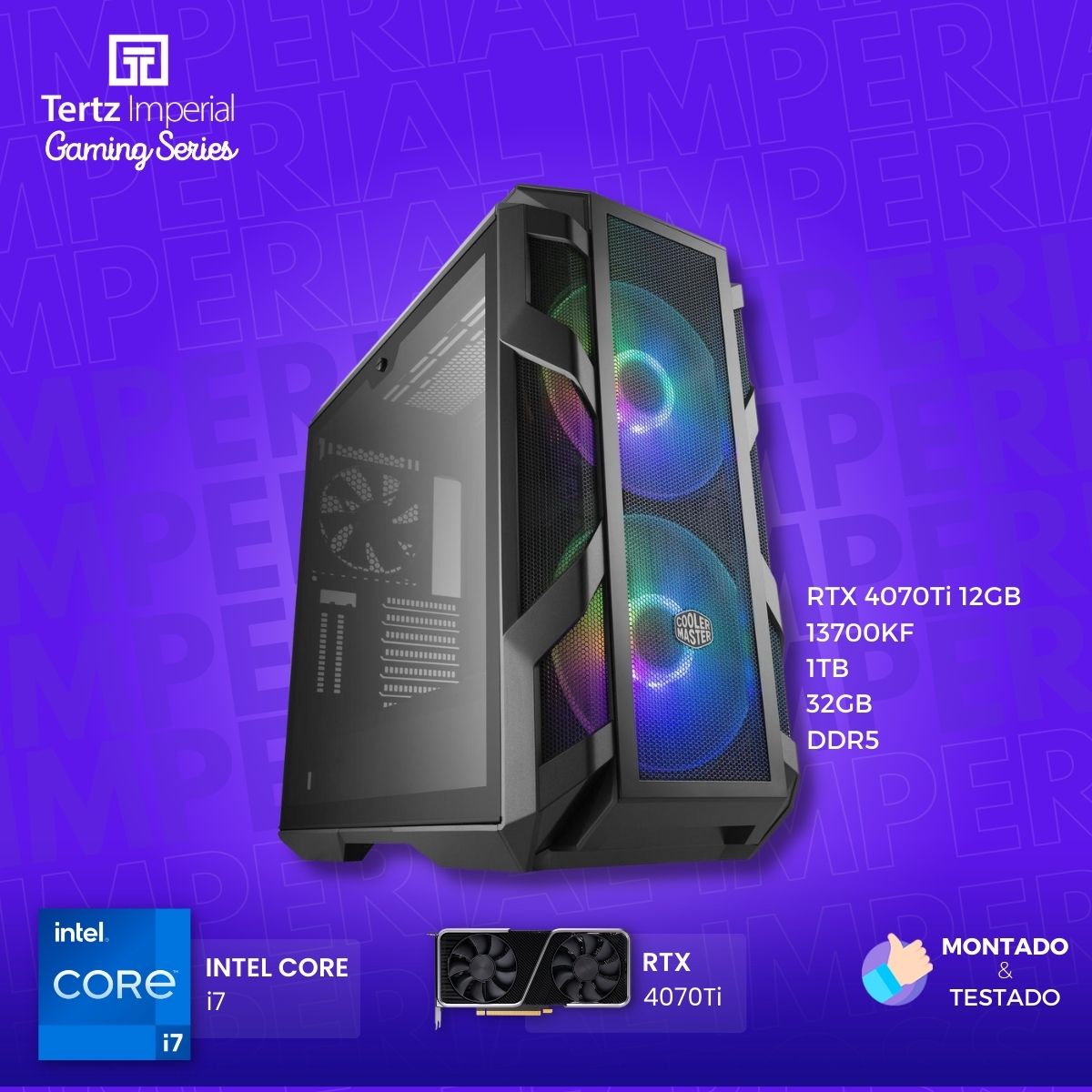 PC Gamer TERTZ Powerhouse, RTX 4090 24GB, Intel Core i9- - Tertz - Tertz