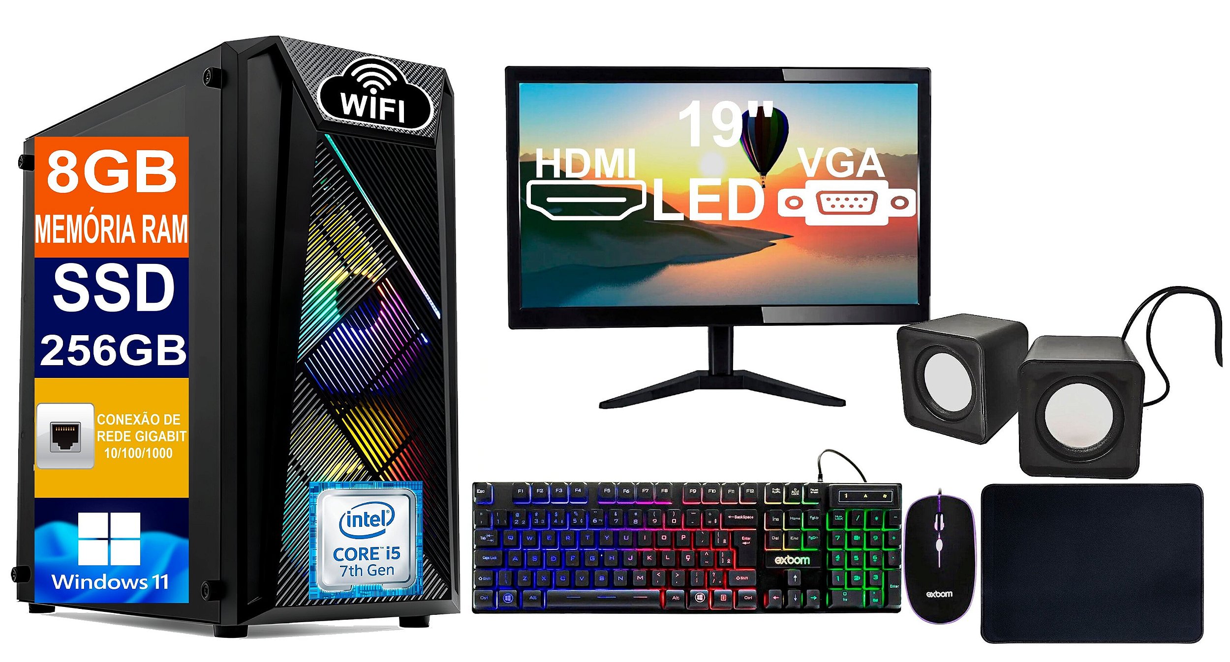 激安PC i5-7500 8GBRAM SSD120GB搭載