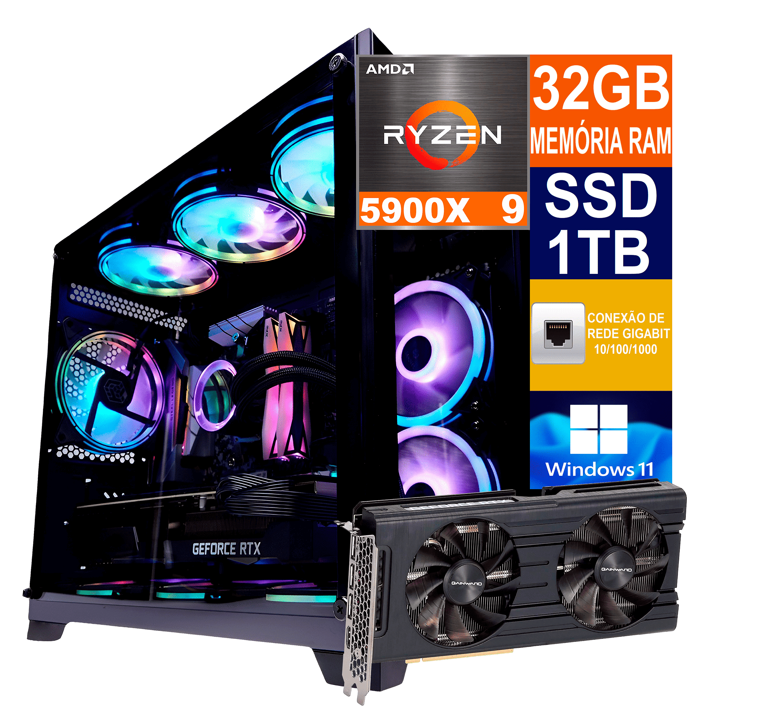 ゲーミングPC RYZEN9 5900X AMD 5900X Ryzen Desktop RTX3070 グラボ無し