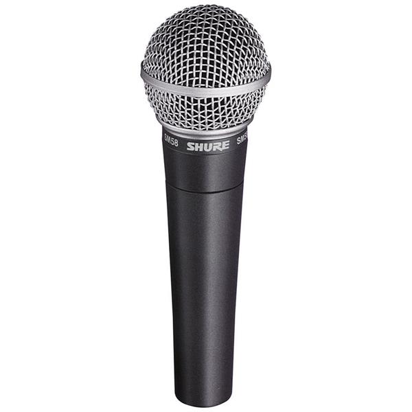 Microfone Com Fio Shure SM58-LC (Sem Cabo) - Toda Música