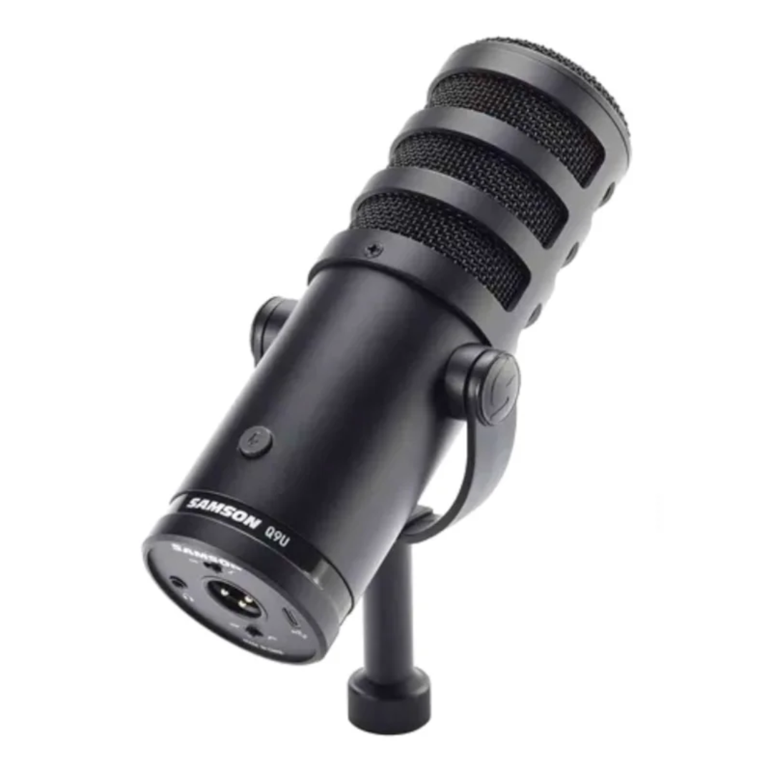 Samson Q9U USBマイク　マイクカバースポンジ付き 外箱・付属品あり Samson Q9U XLR/USB | Microfone Profissional em Oferta - Toda