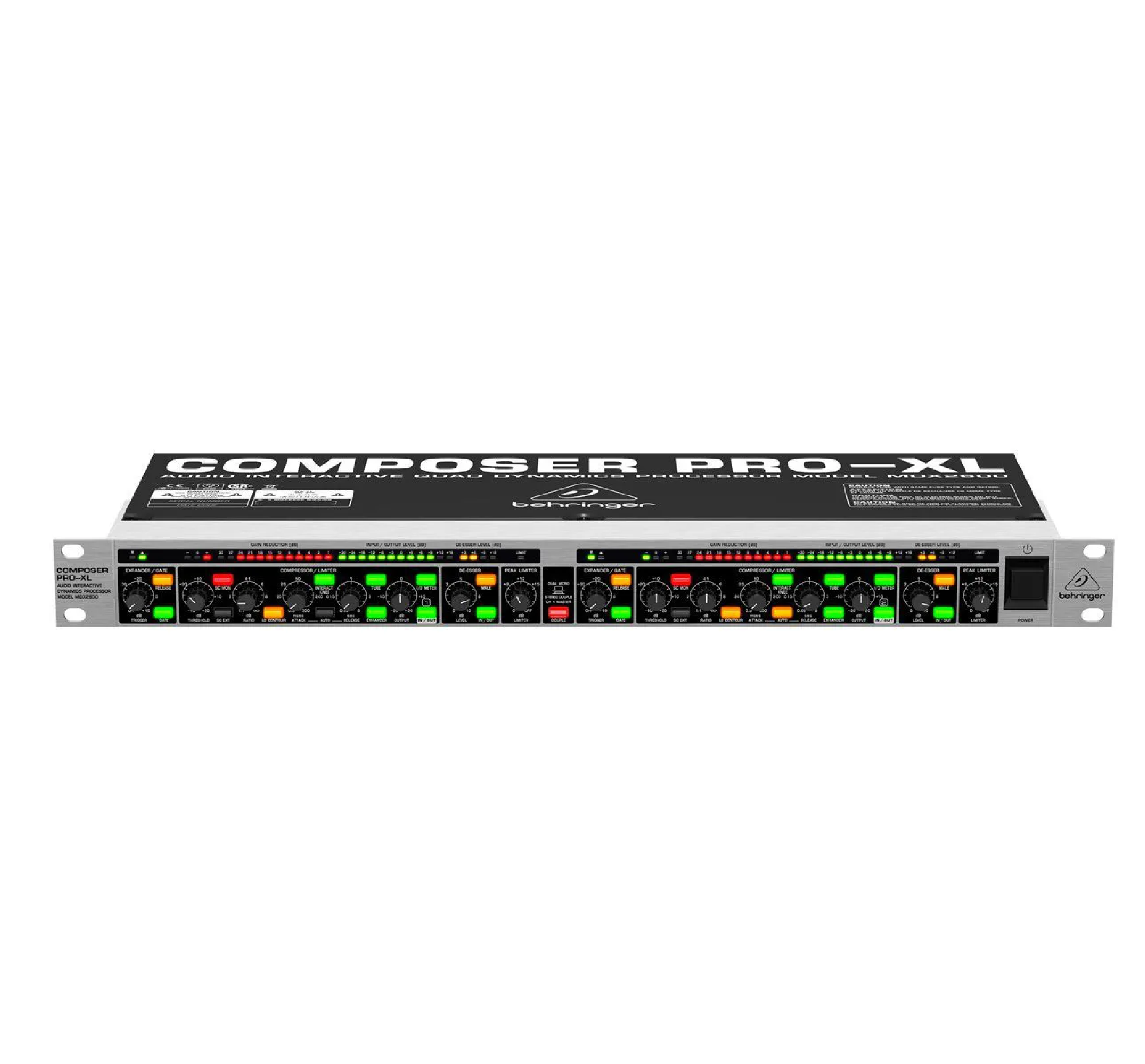 Compressor Behringer MDX-2600 110V - Toda Música Instrumentos Musicais