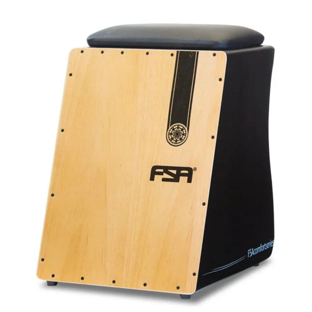 Cajon Elétrico FSA Confort FCA4501 Preto Toda Música Instrumentos
