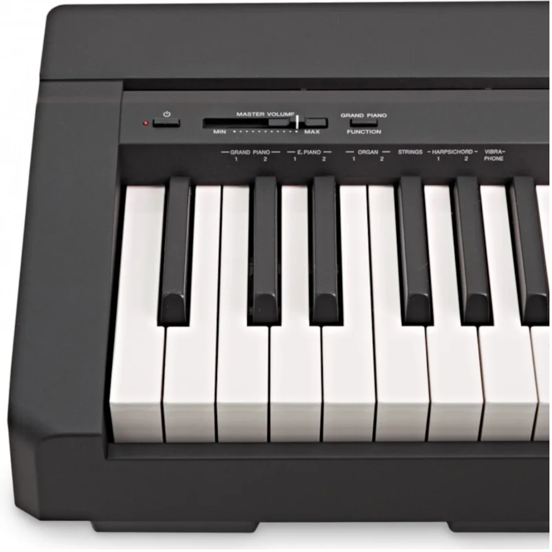 Piano Digital 88 Teclas Yamaha P-45B Preto - Toda Música