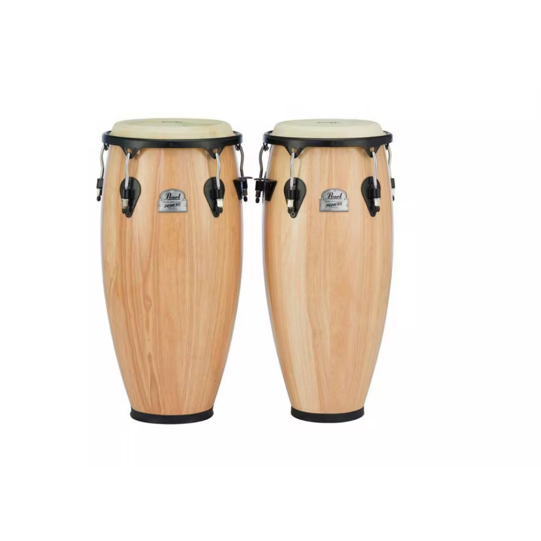 Conga Pearl PWC-202-511 Natural Com Estante (Par) - Toda Música