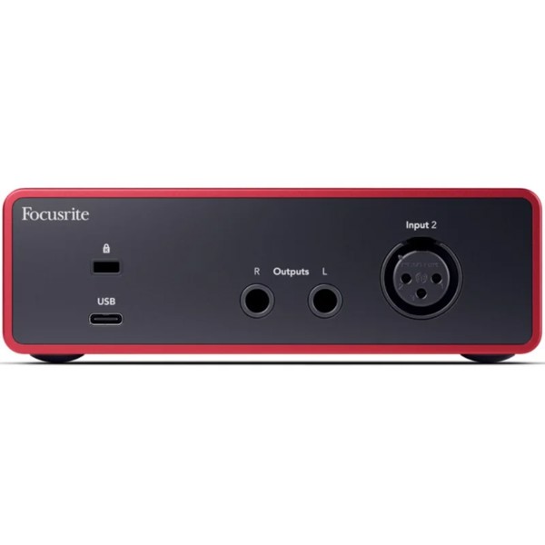 Interface De Audio Focusrite Scarlett Solo 4TH GEN - Toda Música