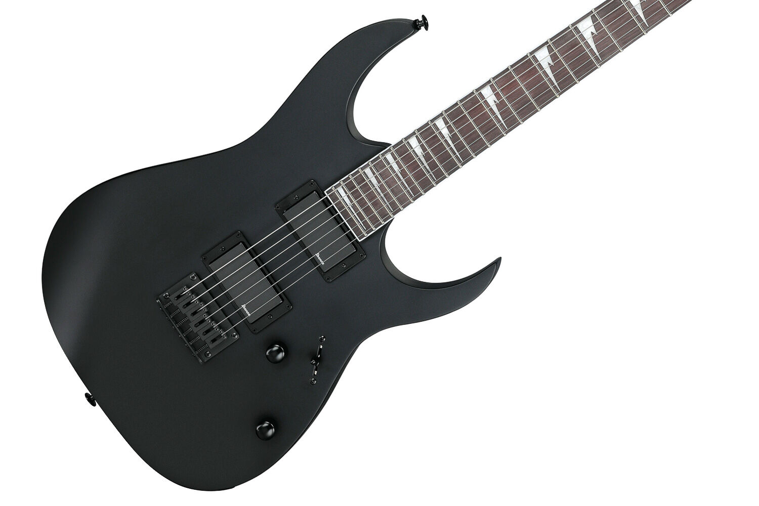 Guitarra 6C RG GIO Black Flat Ibanez RG Series GRG121DX-BKF - Toda