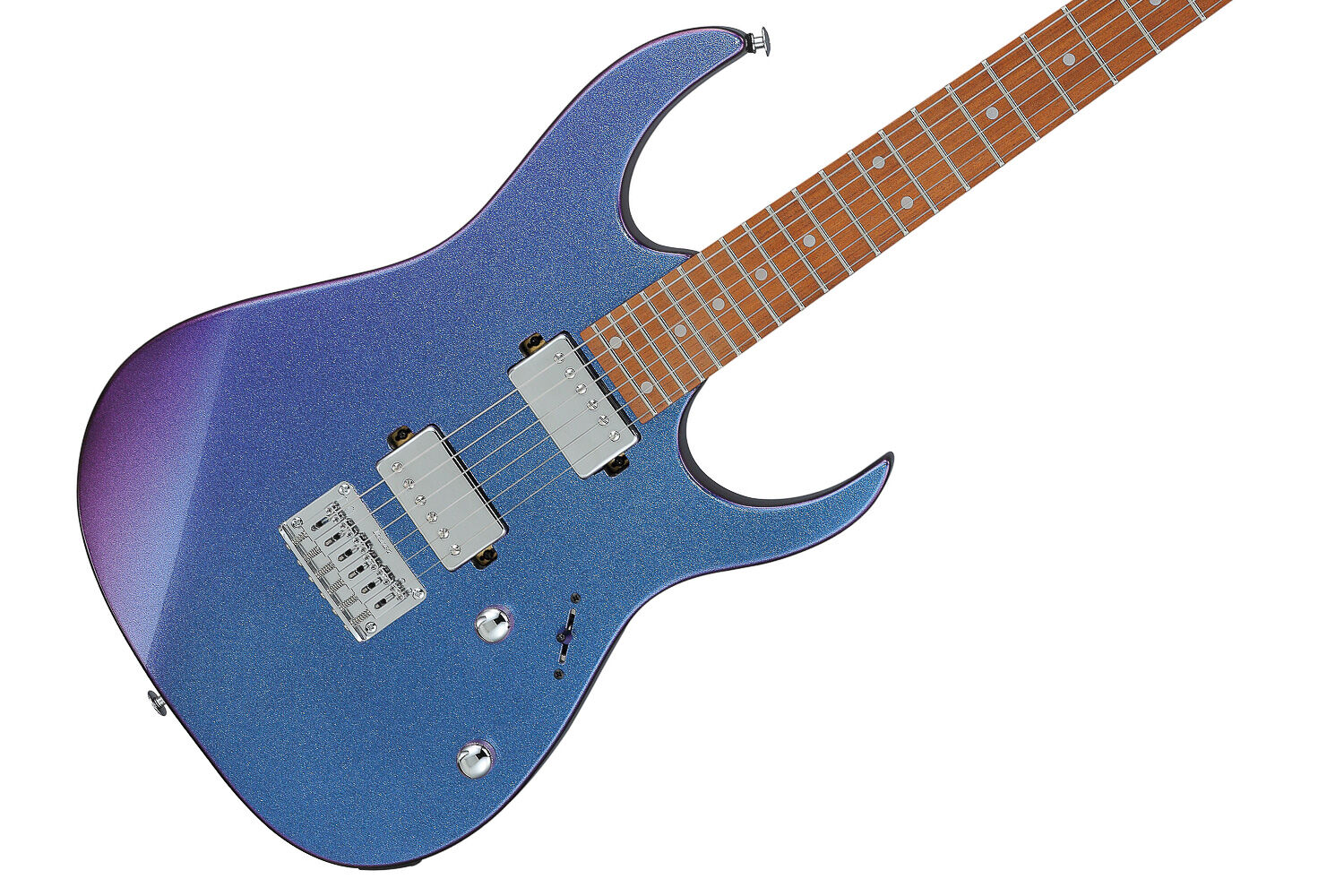 Guitarra 6C RG GIO Blue Metal Chameleon Ibanez GRG121SP-BMC - Toda
