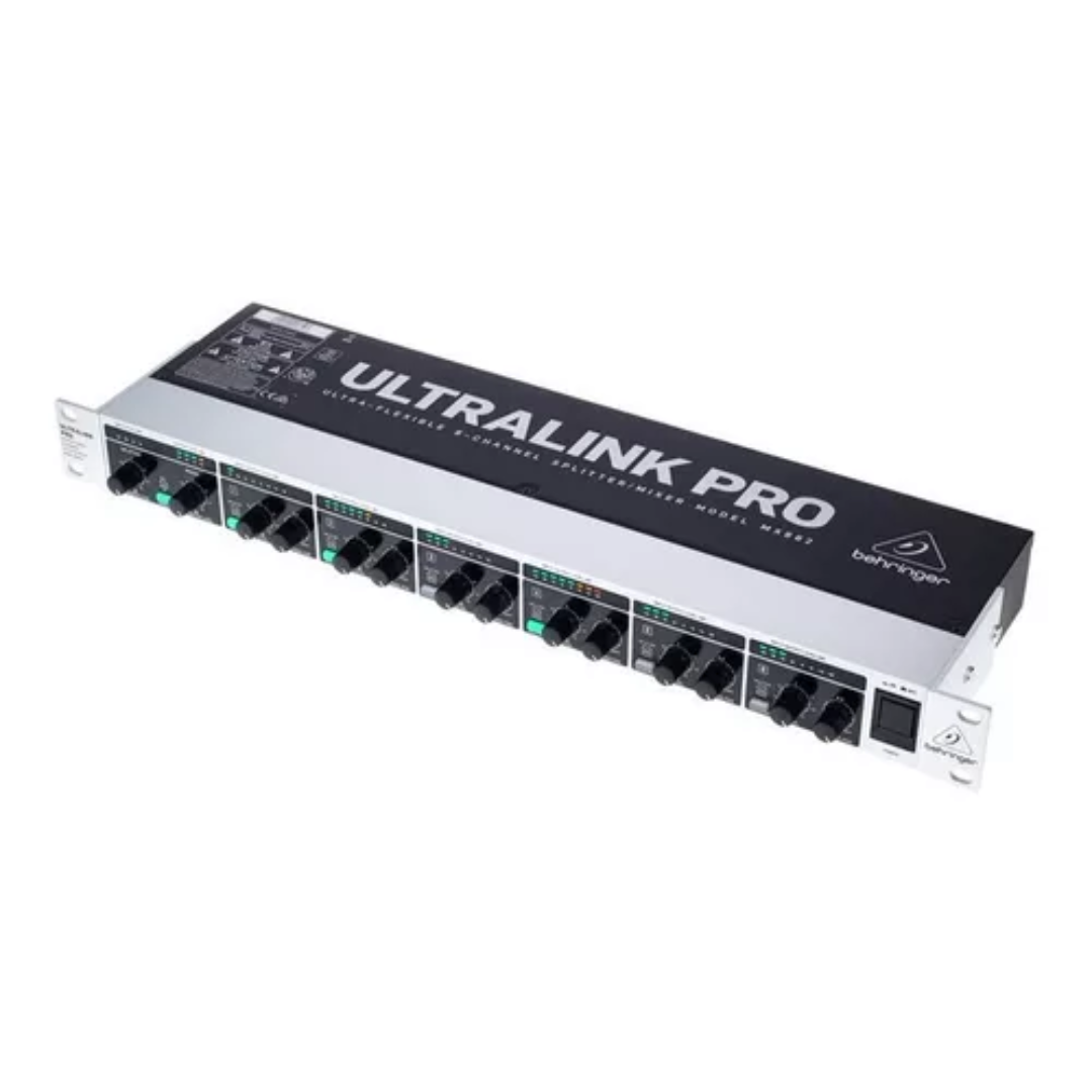 Mixer Behringer Ultralink Pro MX-882 | Flexibilidade de Áudio