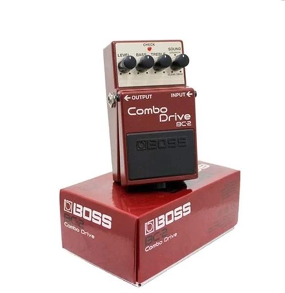 Pedal Boss Combo Drive BC-2 - Toda Música Instrumentos Musicais