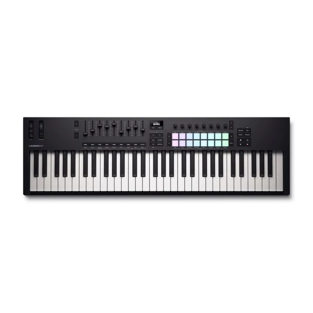 Teclado Controlador 61 Teclas Novation Launchkey 61 MK4 - Toda
