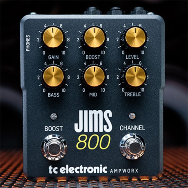 tc electronic JIMS 800 ギターエフェクター　プリアンプ tc electronic JIMS 800 ギターエフェクター プリアンプ 【公式