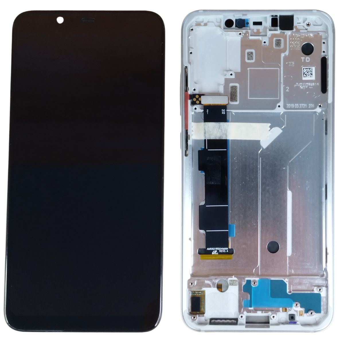 Tela Frontal Touch Display Xiaomi Mi 8 M1803E1A SEDA OLED - W&J
