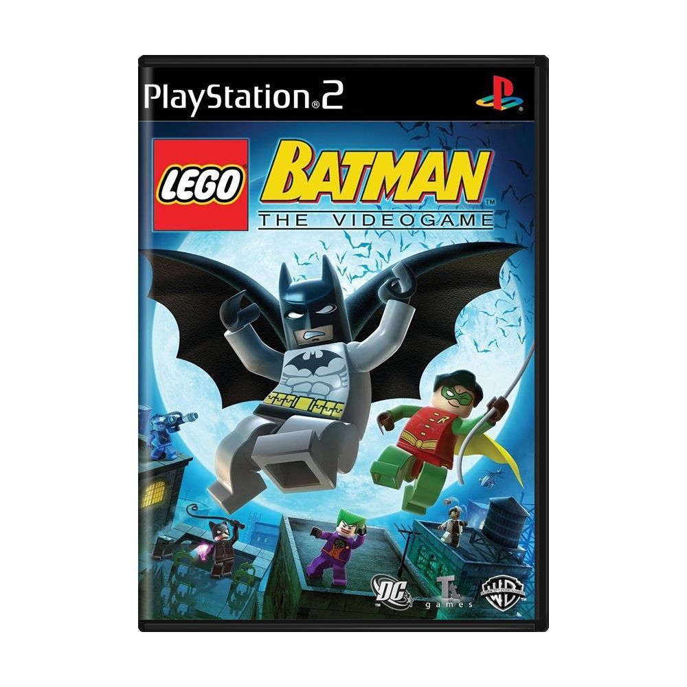 Jogo PS2 - LEGO Batman The Videogame - FF Games - Videogames Retrô