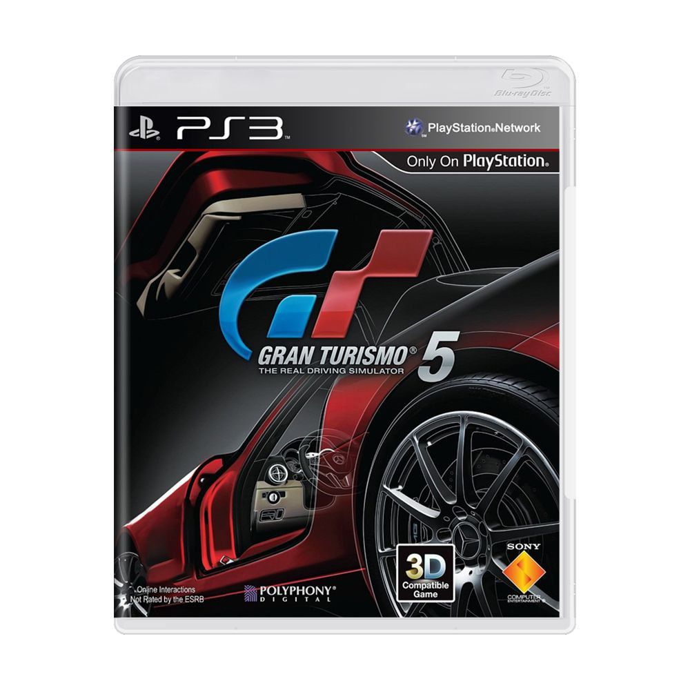 Jogo PS3 - Gran Turismo 5 (Mídia Física) - FF Games - Videogames Retrô