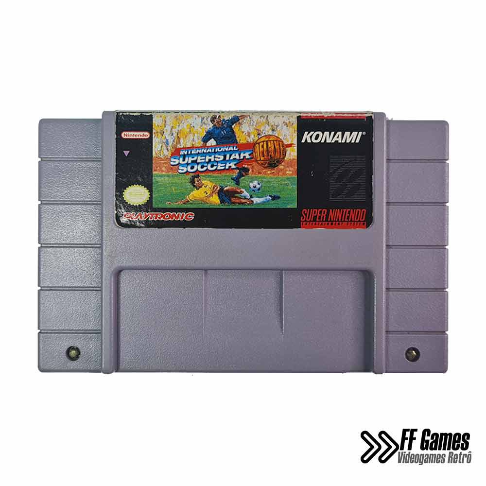 Jogo International Super Star Soccer Deluxe - Mega Drive - Sebo dos Games -  10 anos!