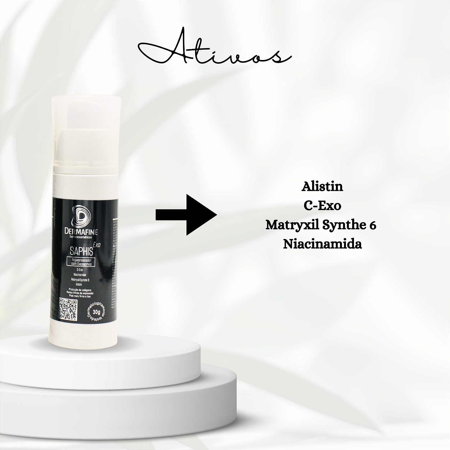 Saphis Exo Rejuvenescedor com Exossomas 30g - Dermafine