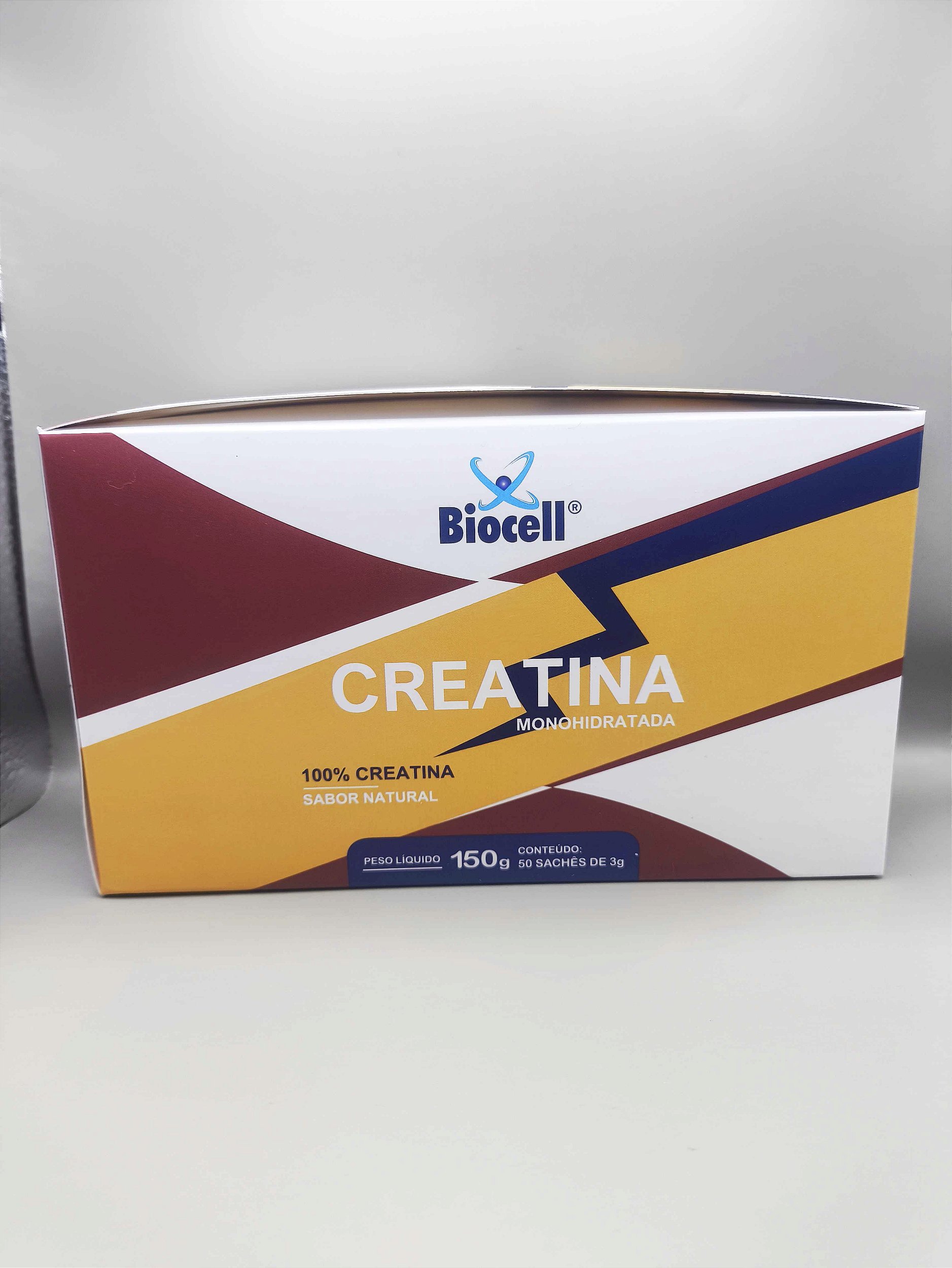 Creatina 50 sachês 3g Monohidratada Biocell - Nutriquantic Medicina ...