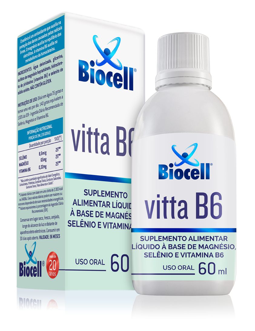 Biocell® Magnésio - Suplemento Alimentar Líquido Sublingual 60 ml - Biocell  Brasil