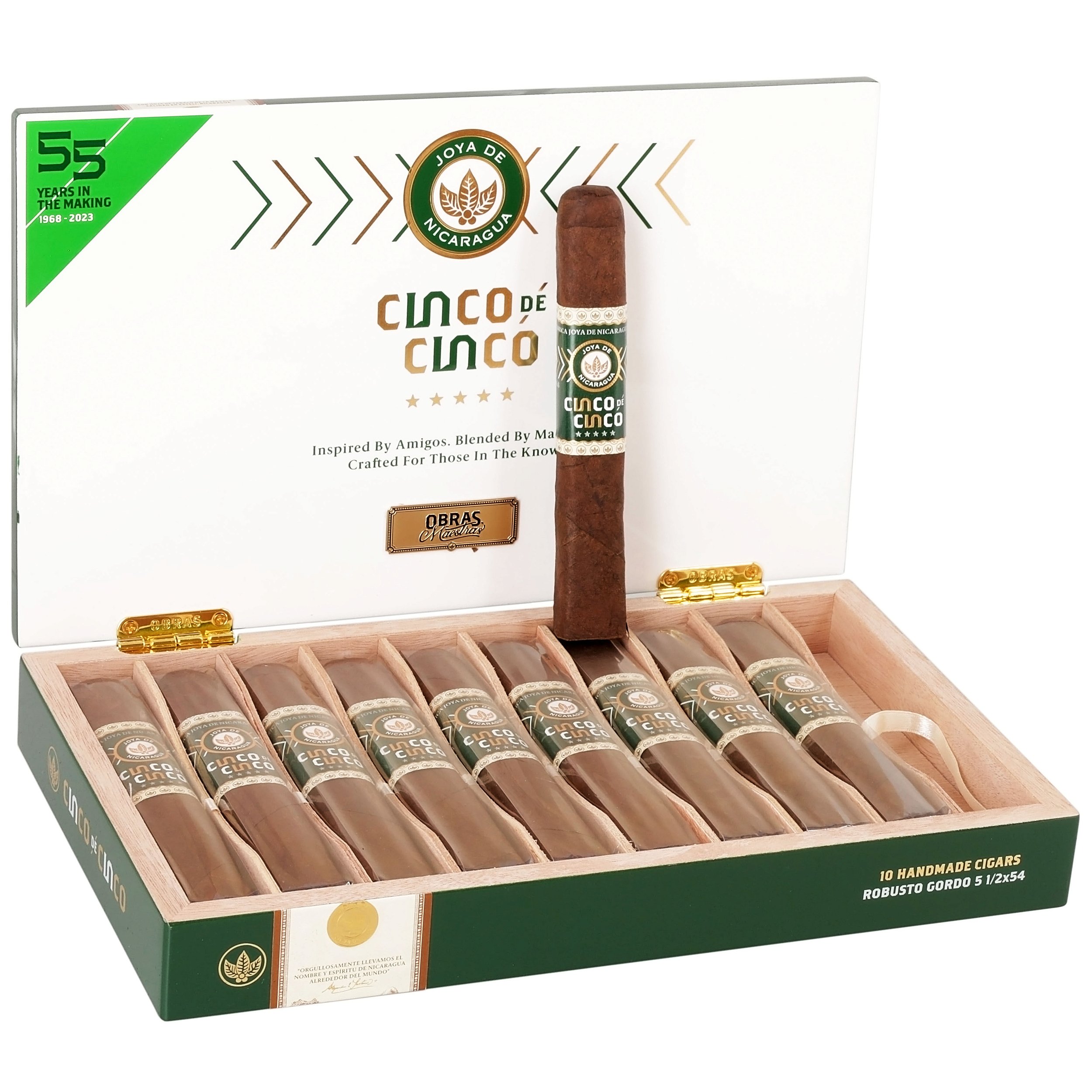 Joya de Nicaragua Cinco de Cinco Robusto Gordo: Edição