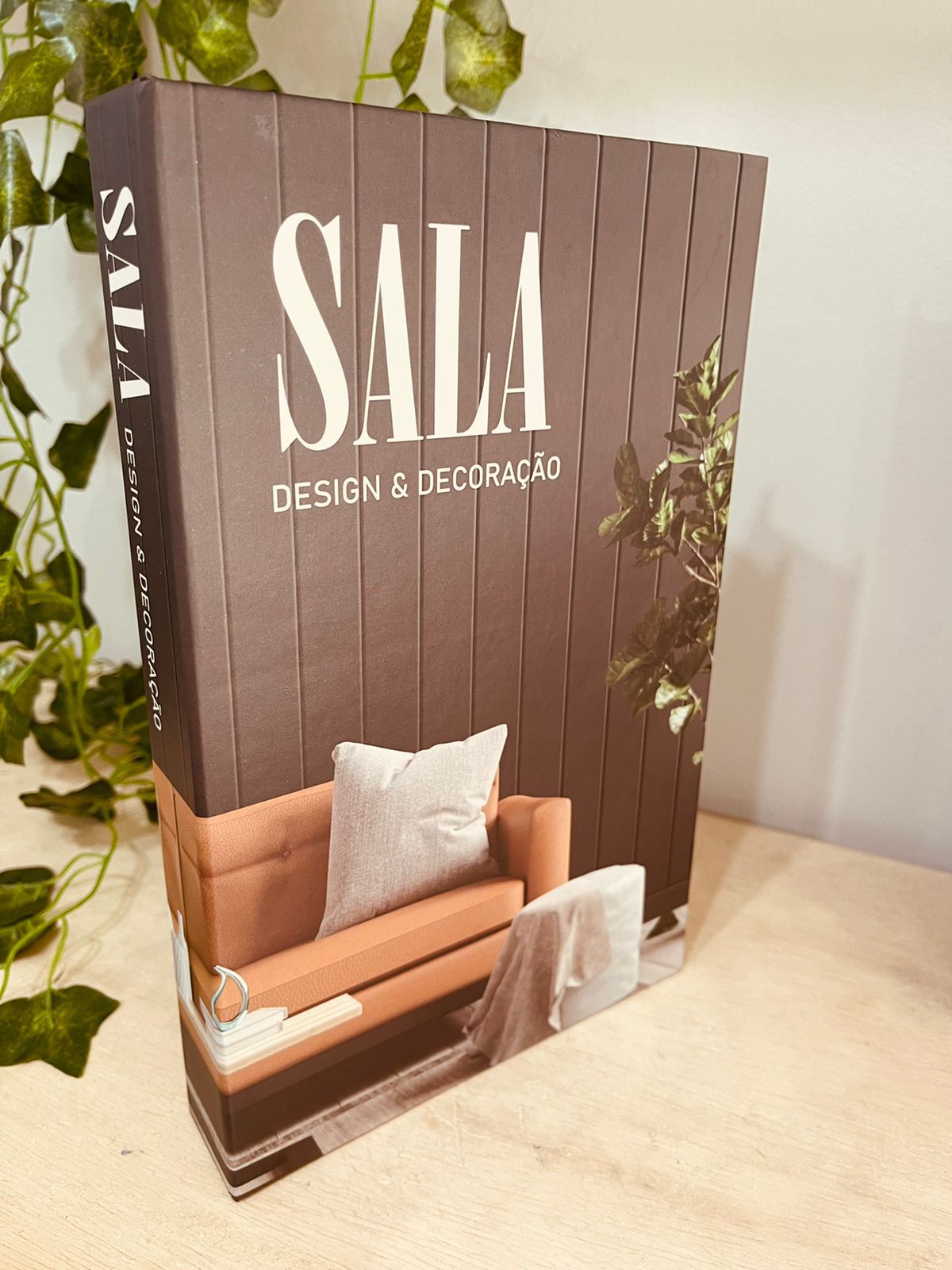 Livro Caixa 25x16 "Sala Design e decoração" - EdCasa Decor