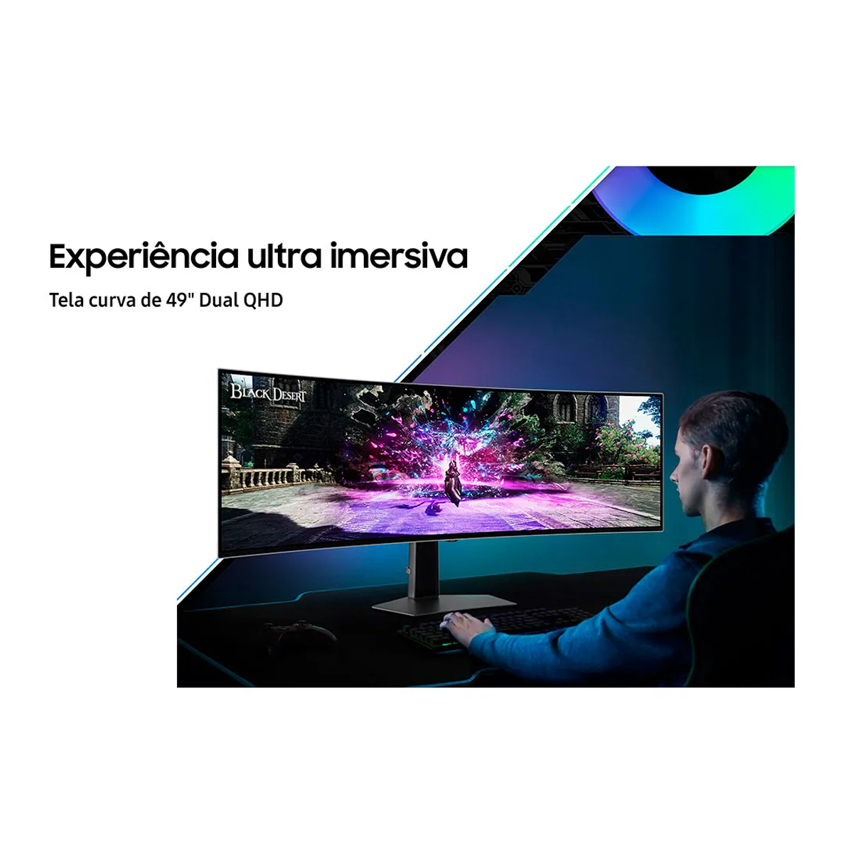 MAC INFORMÁTICA - Monitor Gamer Curvo Samsung Odyssey Oled G9 49" DQHD ...