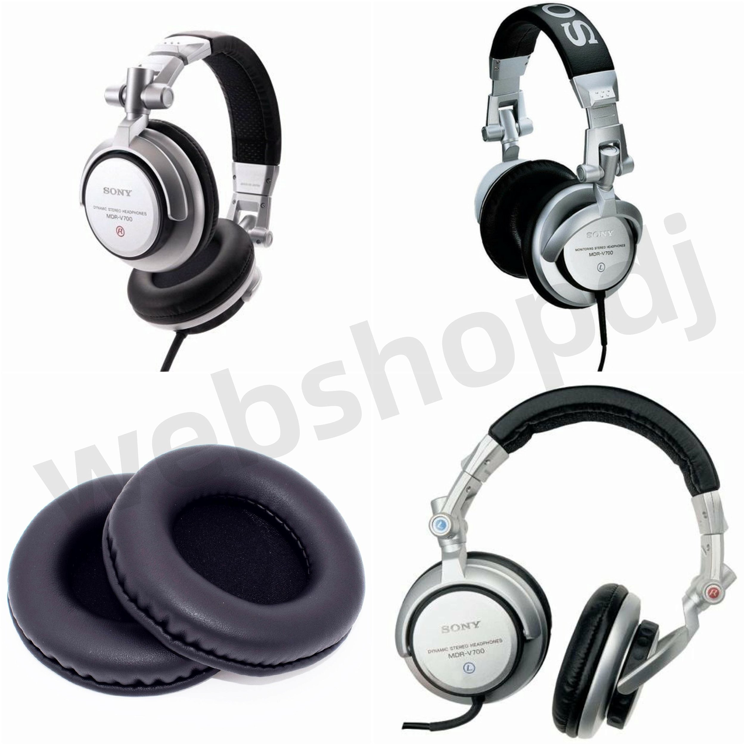 Ear Pad Sony MDR-V700 Black (almofada de reposição) importado - webshopdj -  Equipamentos e acessórios para DJs