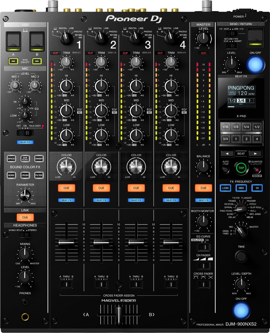 Mixer Pioneer DJM900nxs2 - webshopdj - Equipamentos e acessórios