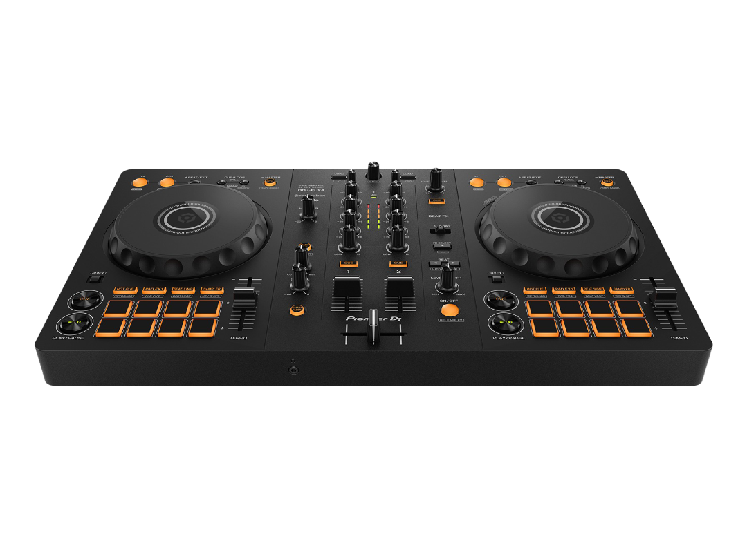 Controladora AlphaTheta DDJ-FLX4 | 2 Canais | Rekordbox e Serato