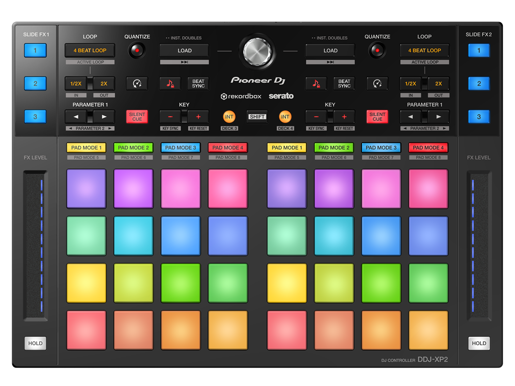 Controlador Pioneer DJ DDJ-XP2 | 32 Pads para Rekordbox e Serato