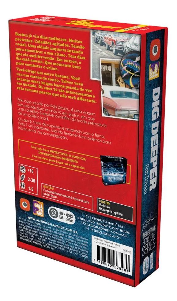 Detectives Signature Detective Signature Series Dig Deeper (Expansao) - Drop1 - Jogos de ...