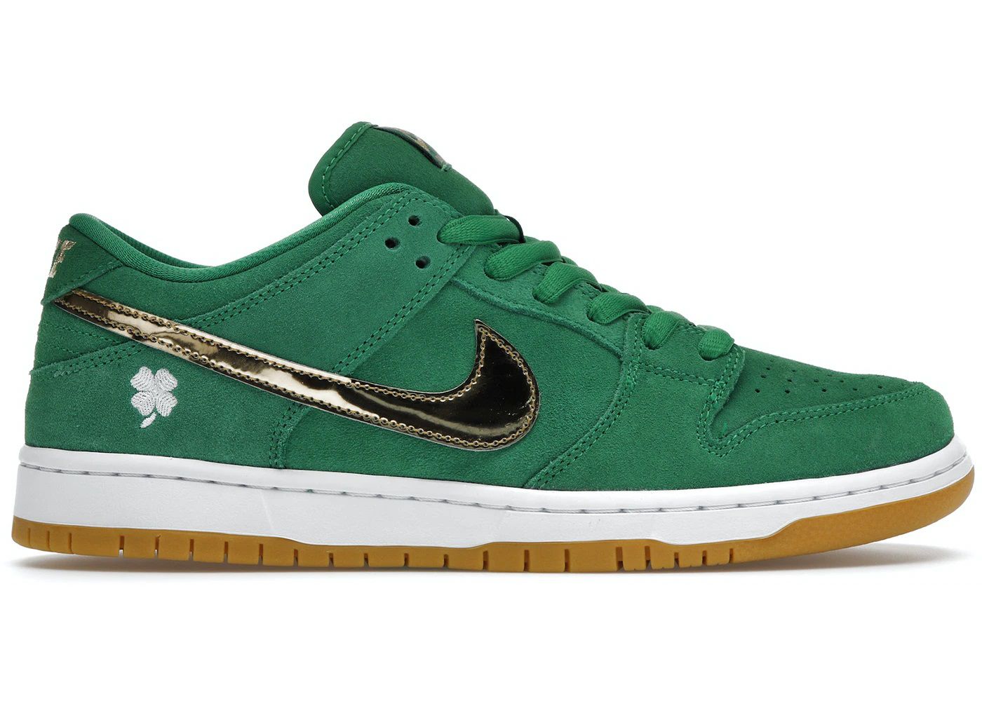 Nike sb dunk cheap low st patrick's day