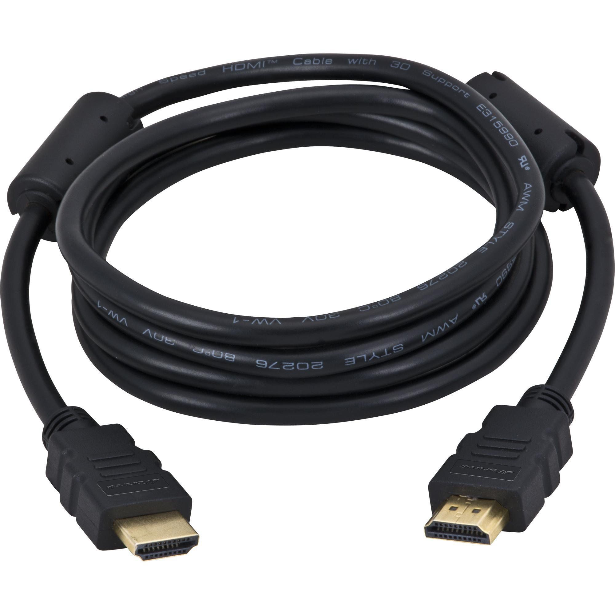 Detalhe do conector HDMI banhado a ouro