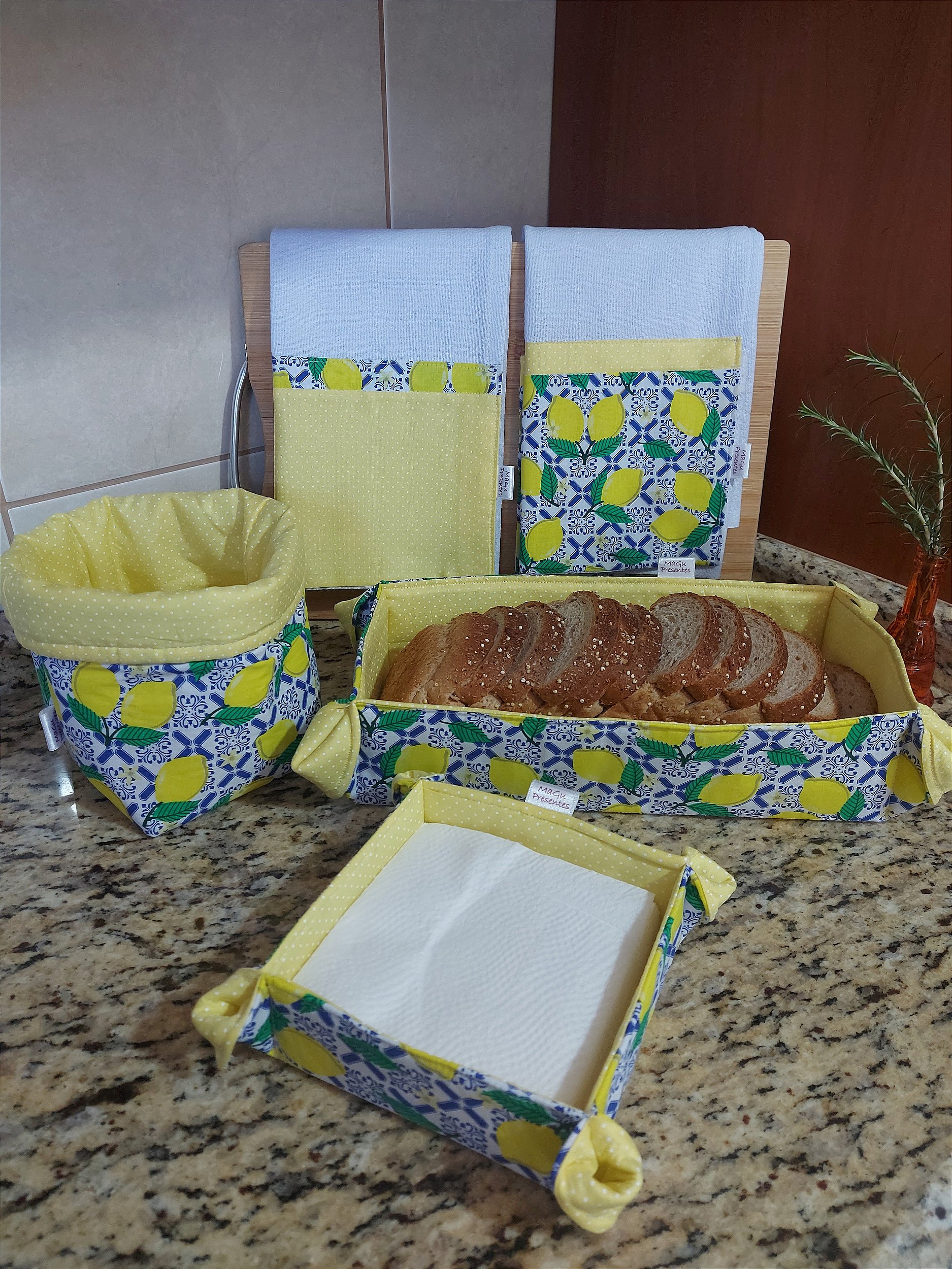 Kit para cozinha com 5 peças