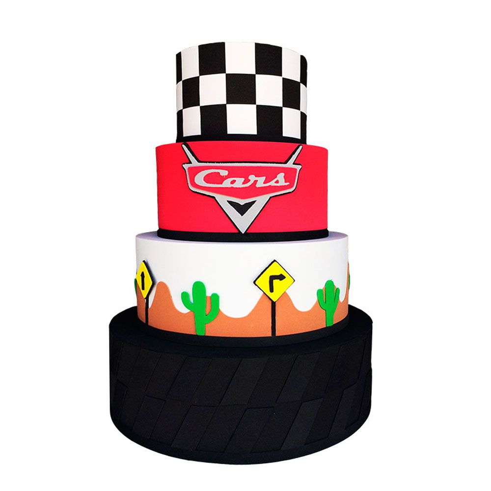 bolo carros com topper  Bolo carros, Bolo de aniversário de carros, Bolo  de carro