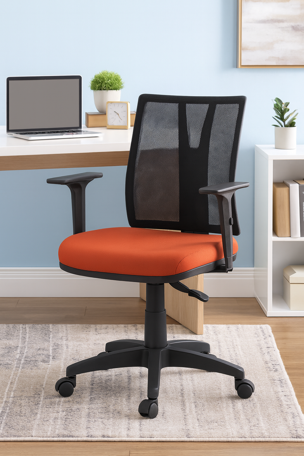 Cadeira Addit Giratória Ergonômica com Braços Reguláveis | WFS