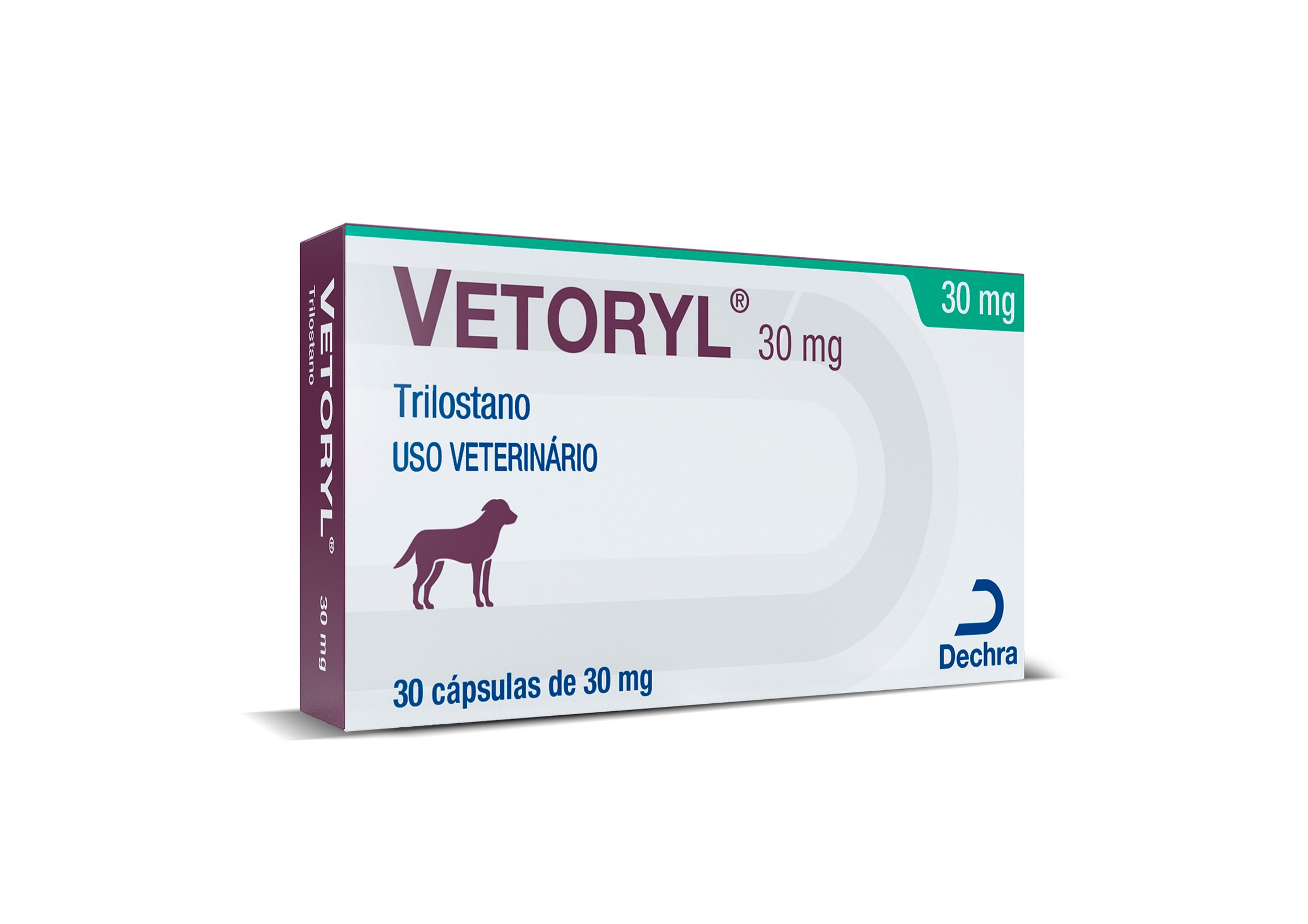 Esteróide Sintético Dechra Vetoryl 30 Cápsulas Pet Here