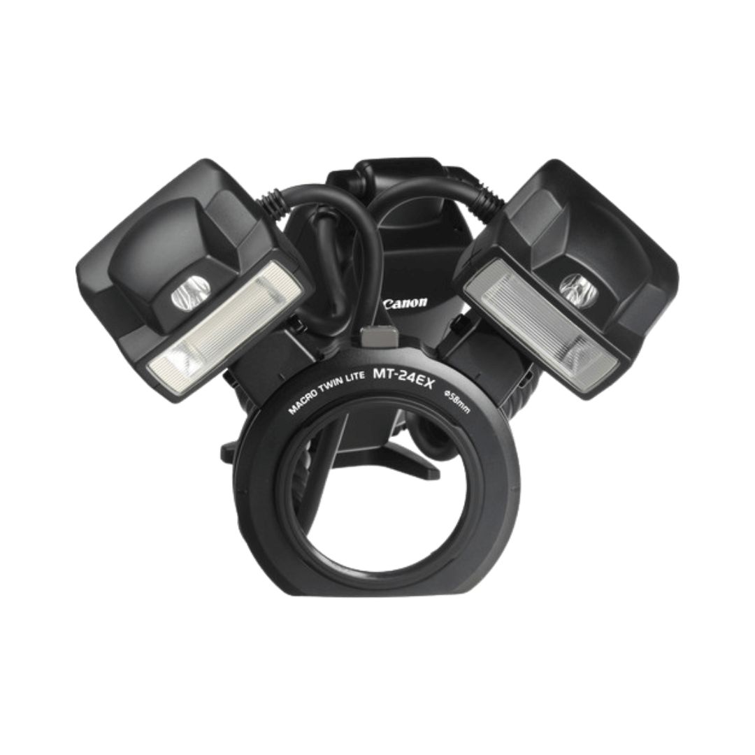 LOCAÇÃO DE FLASH CANON MACRO TWIN LITE MT24EX EM RECIFE Locadora