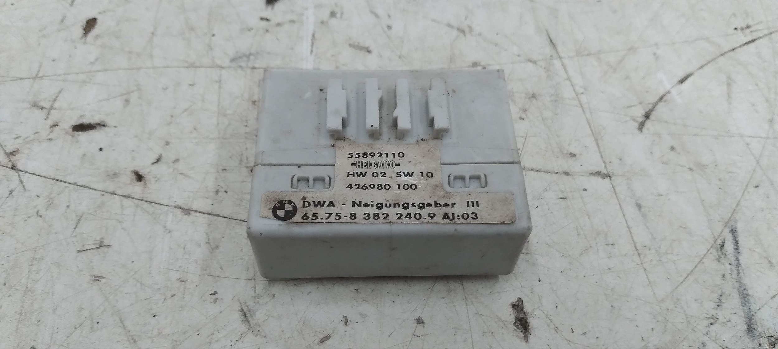 MODULO CONTROLE ALARME BMW X5 2000 55892110 Mega EcoPeças
