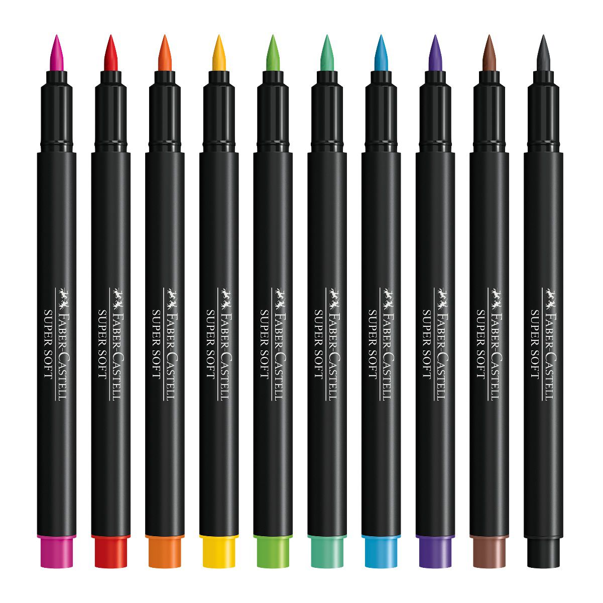 Caneta Hidrográfica Faber Castell SuperSoft Brush Pen Unidade - MundoLápis