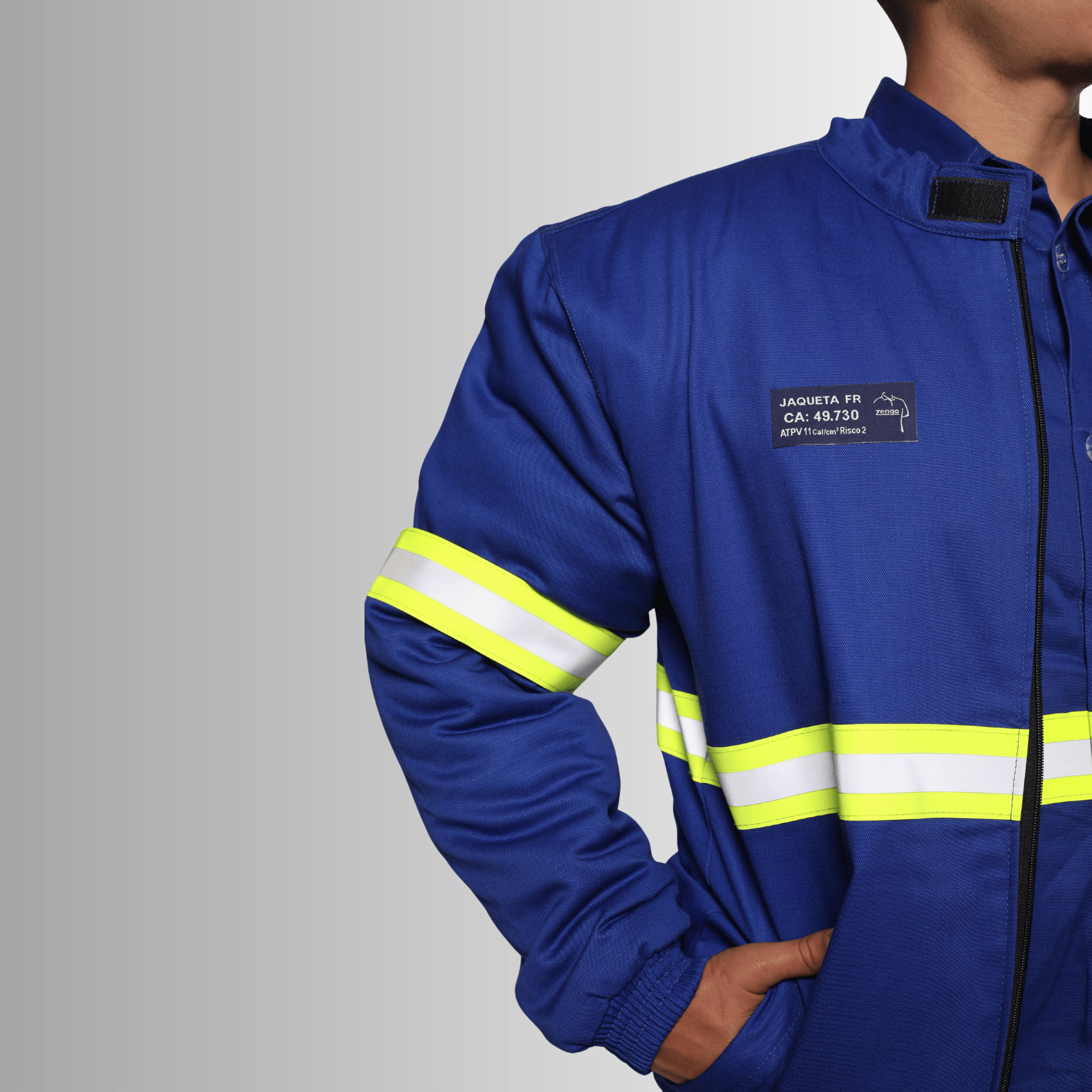 Jaqueta NR10 Antichamas - Zengo Uniformes