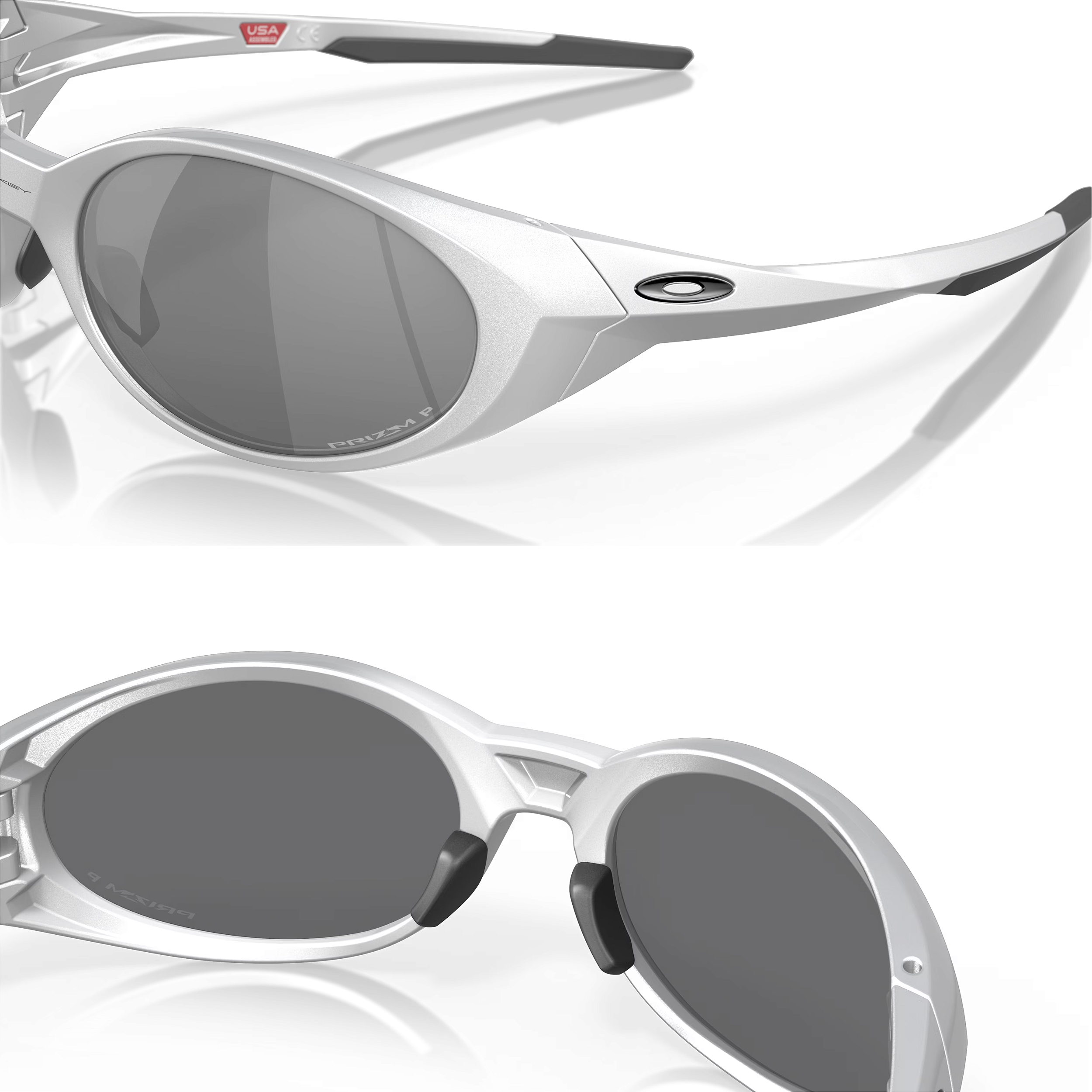 Oculos Oakley Eye Jacket™ Redux Silver - Prizm Black Polarized